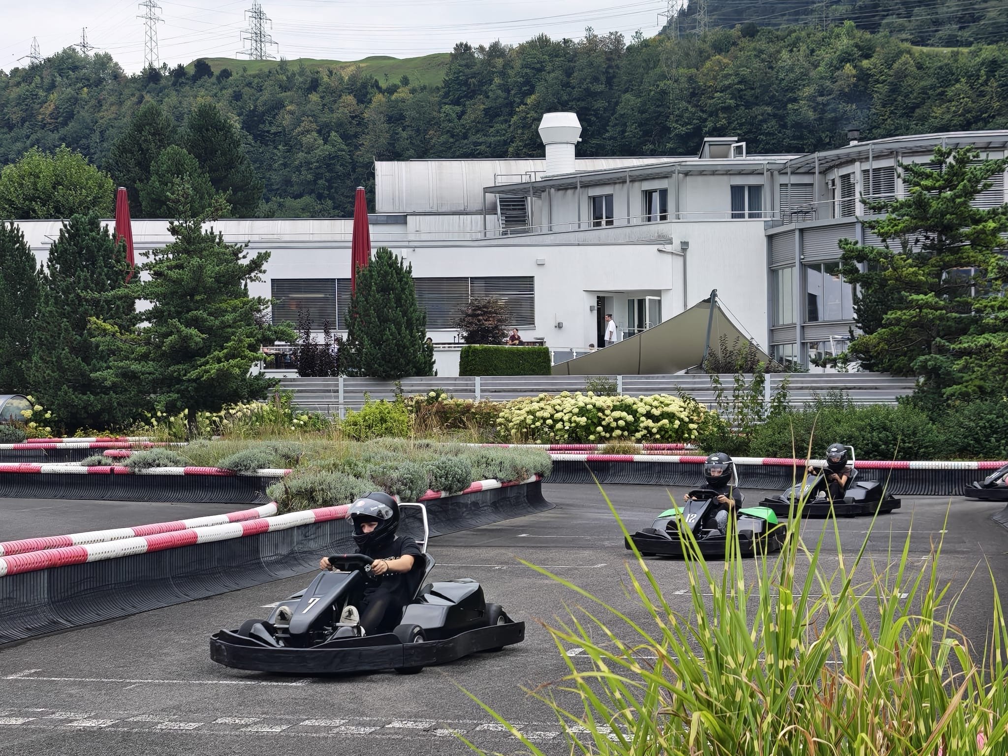 Elektro-Karts in Morschach