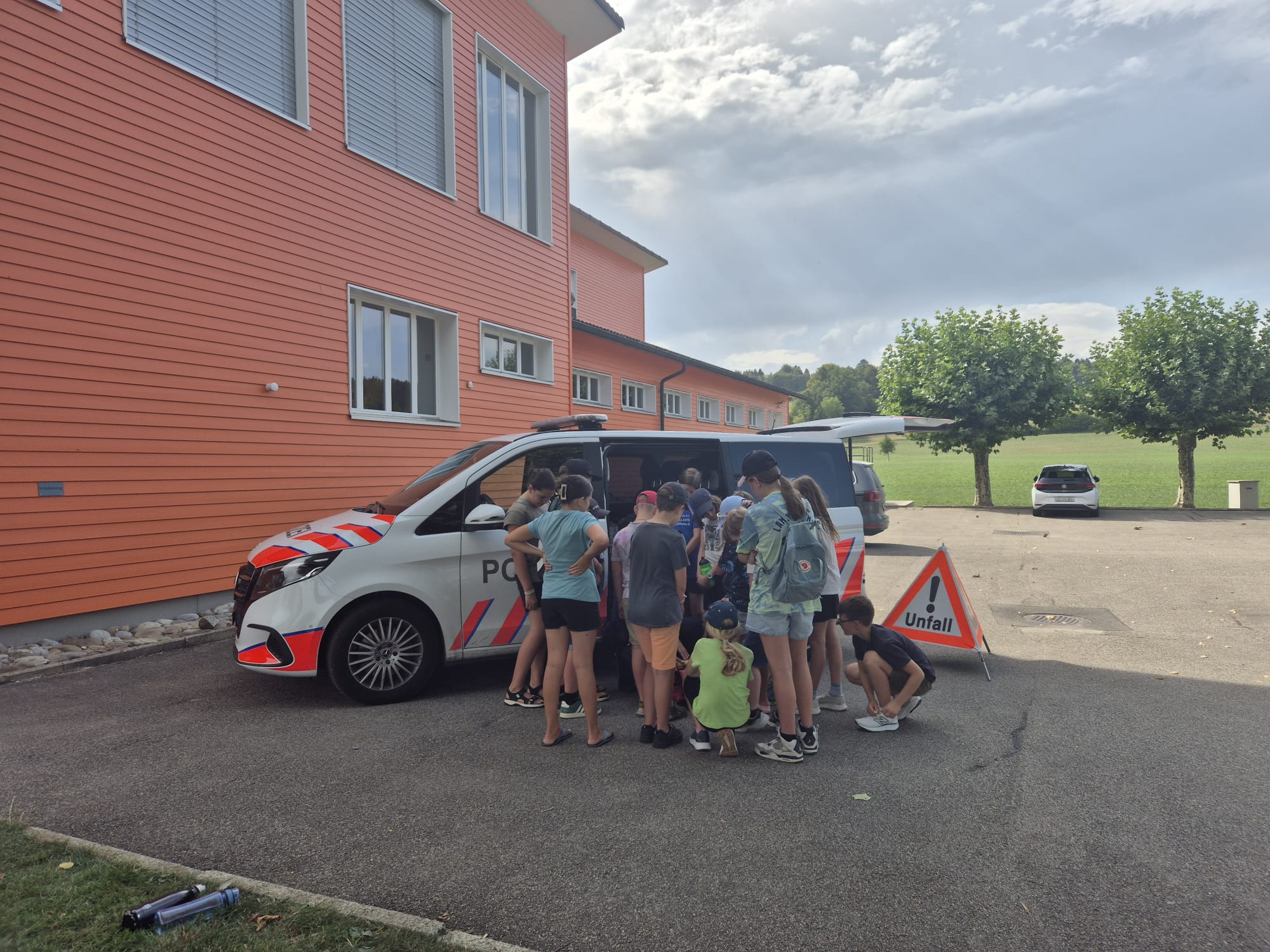 Besuch der Polizei