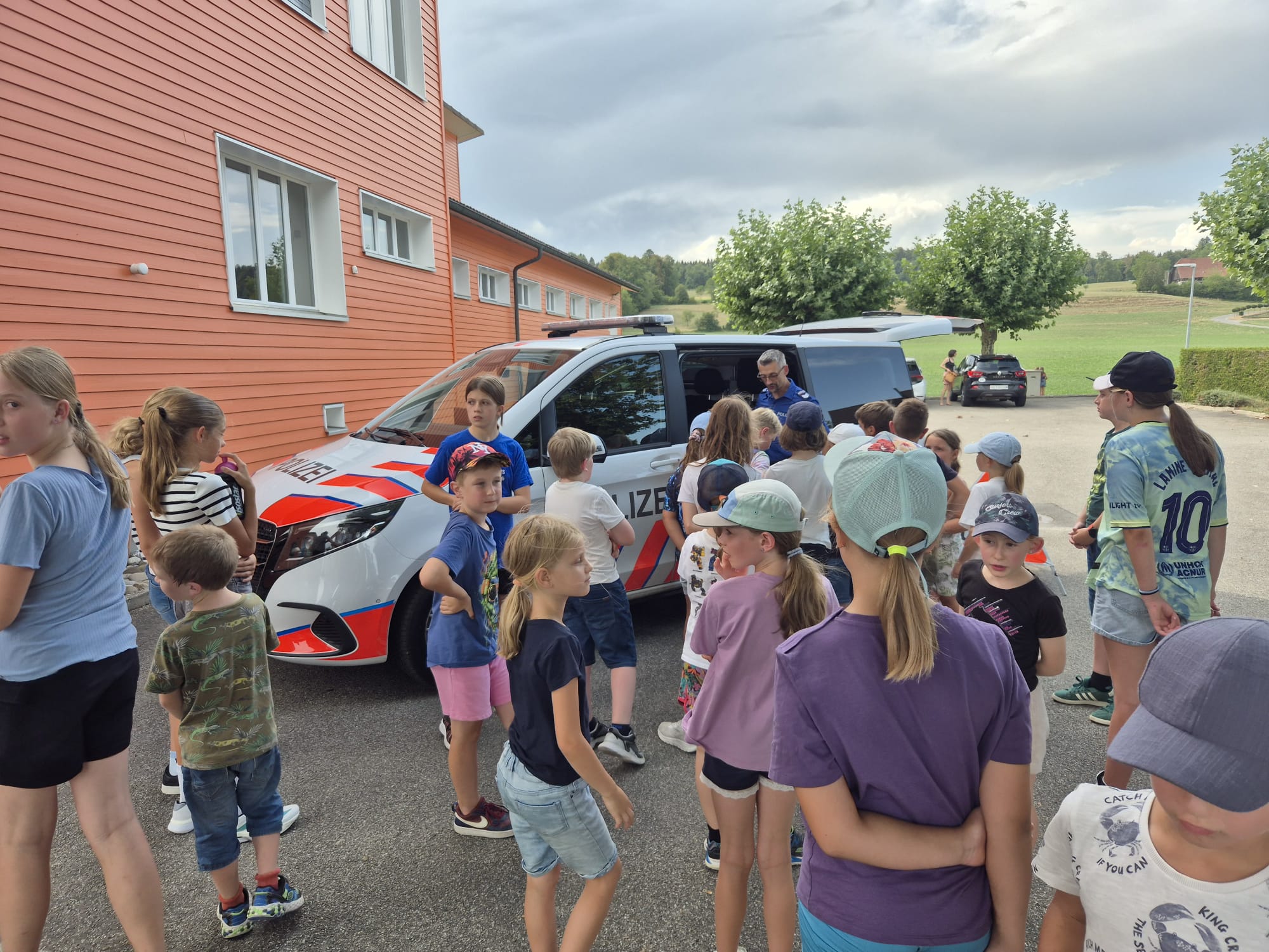 Besuch der Polizei