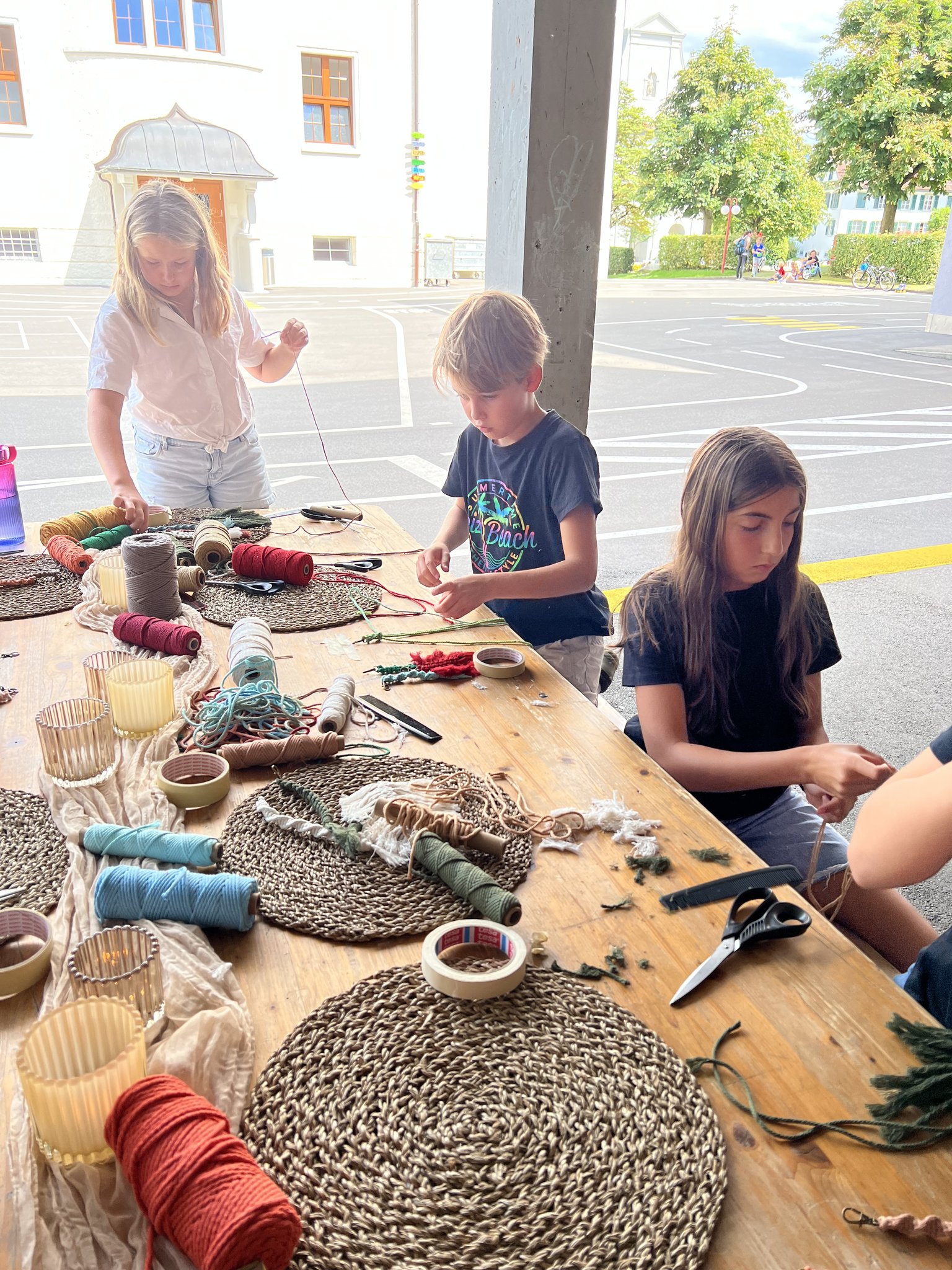 Makramee Schlüsselanhänger