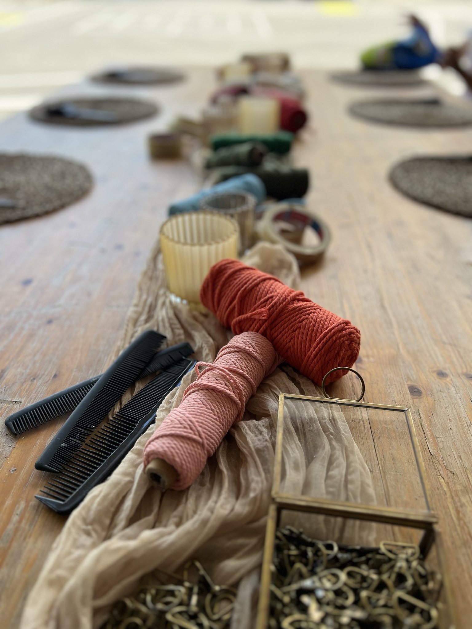 Makramee Schlüsselanhänger