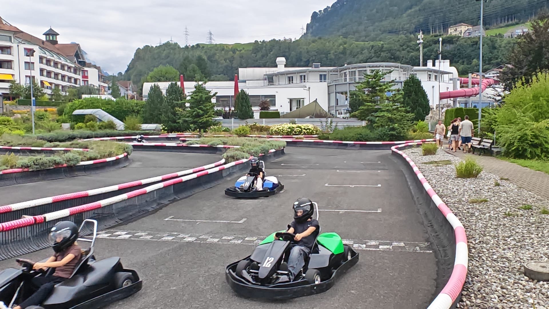 Elektro-Karts in Morschach