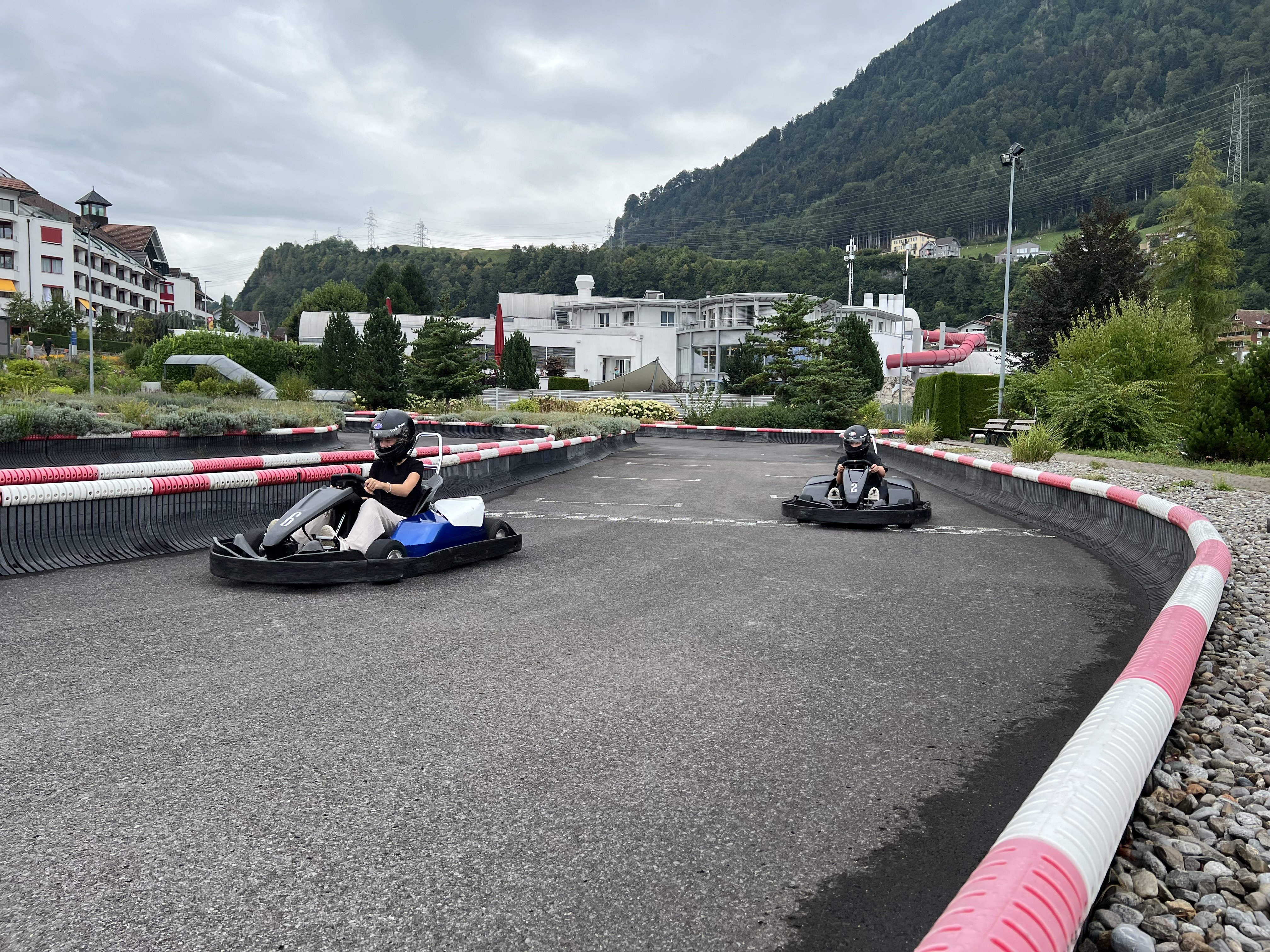 Elektro-Karts in Morschach