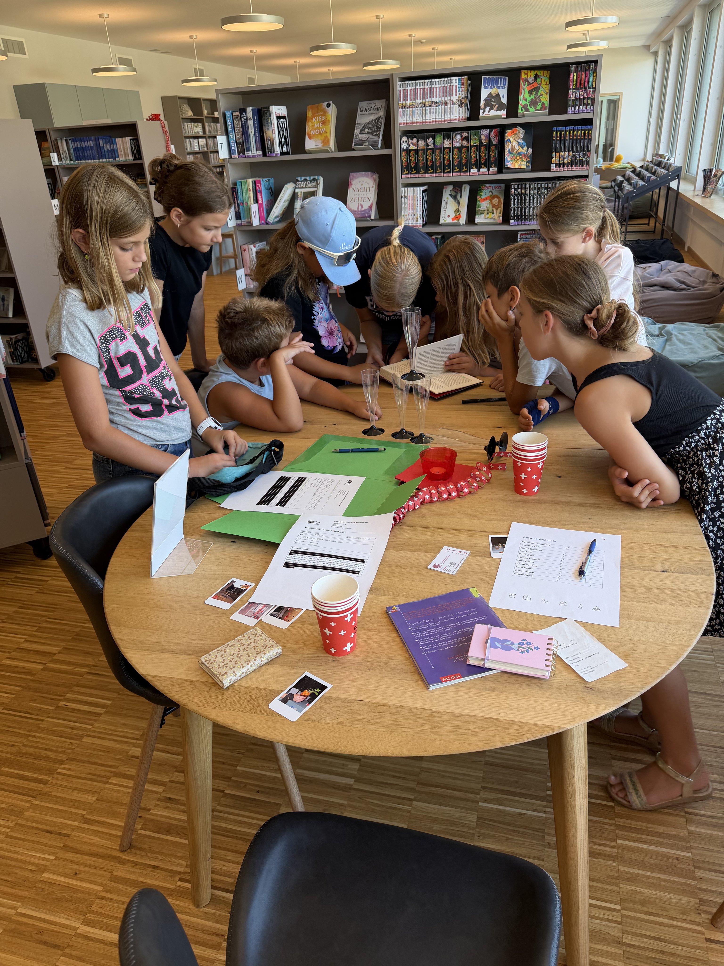 Rätseln in der Bibliothek Sins