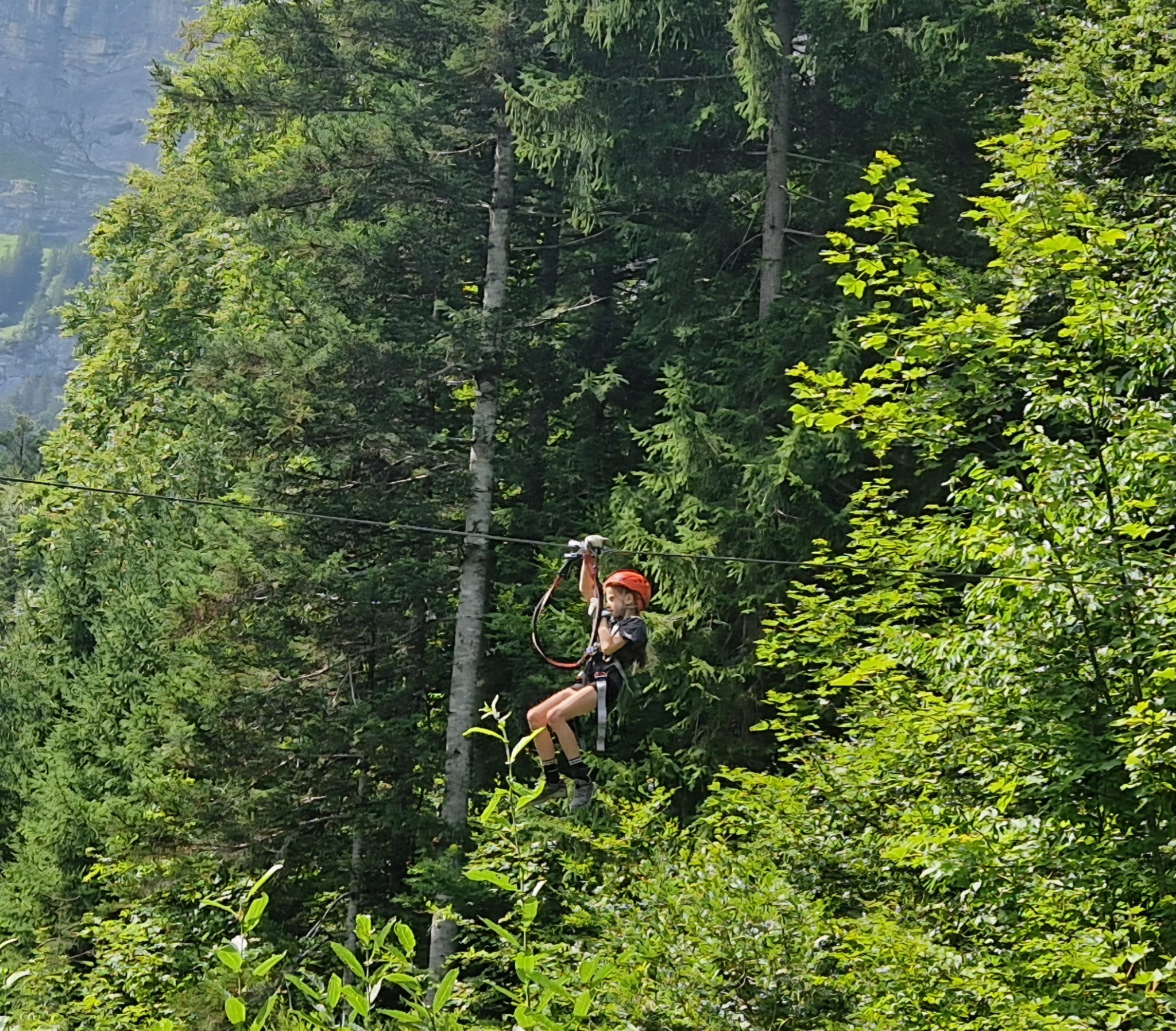 Besuch im Seilpark Melchsee Frutt