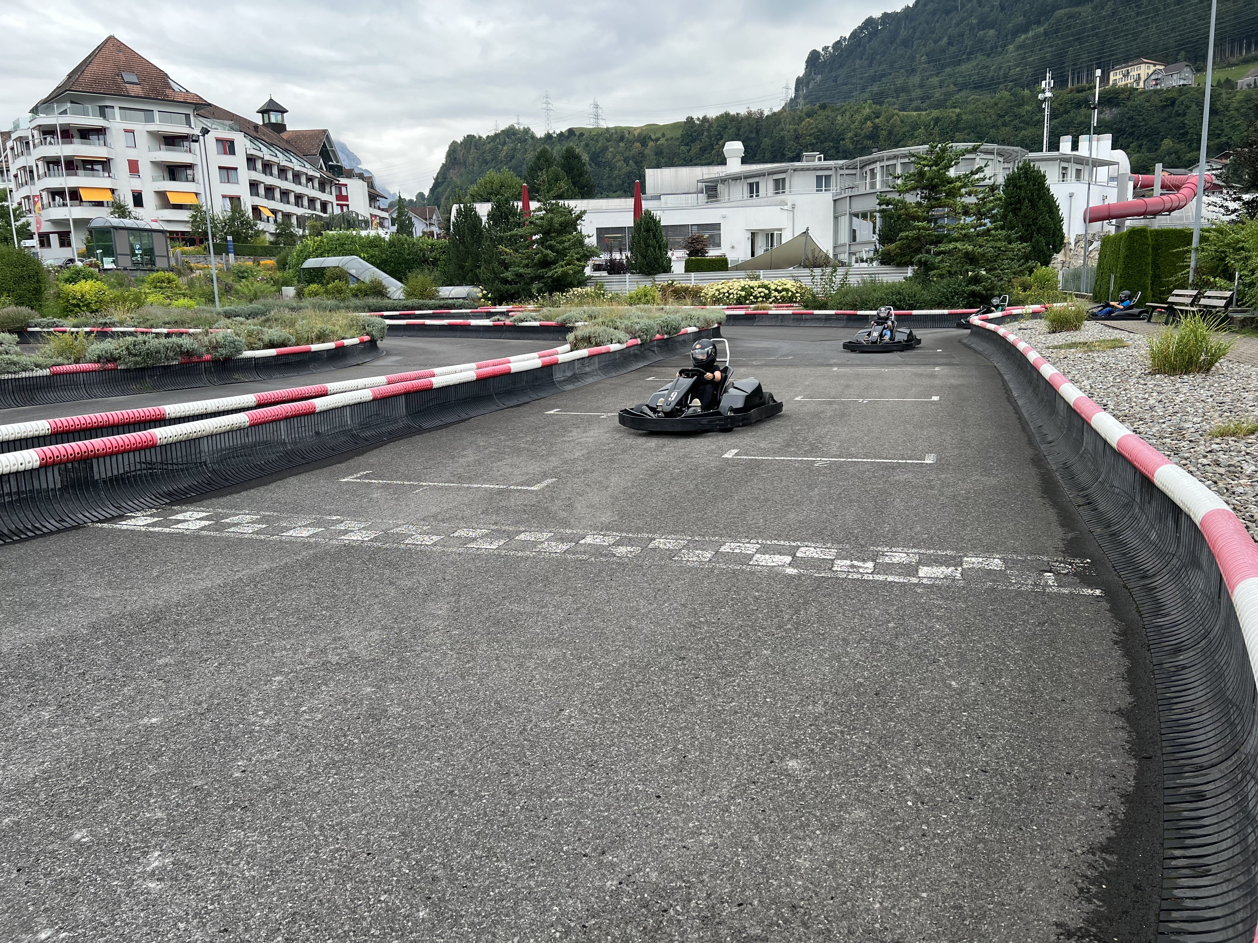 Elektro-Karts in Morschach