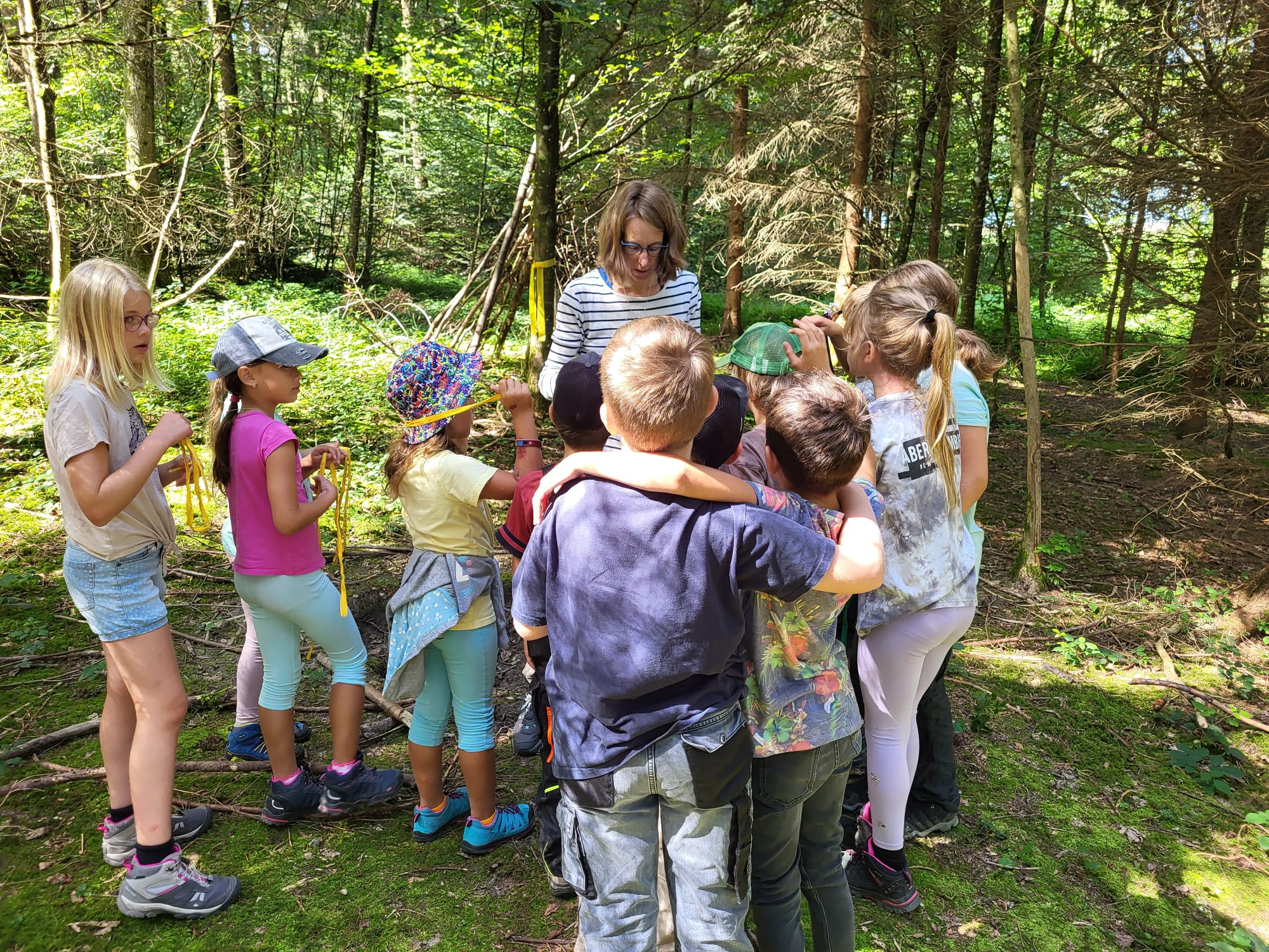die Schatzsuche im Dietwiler Wald