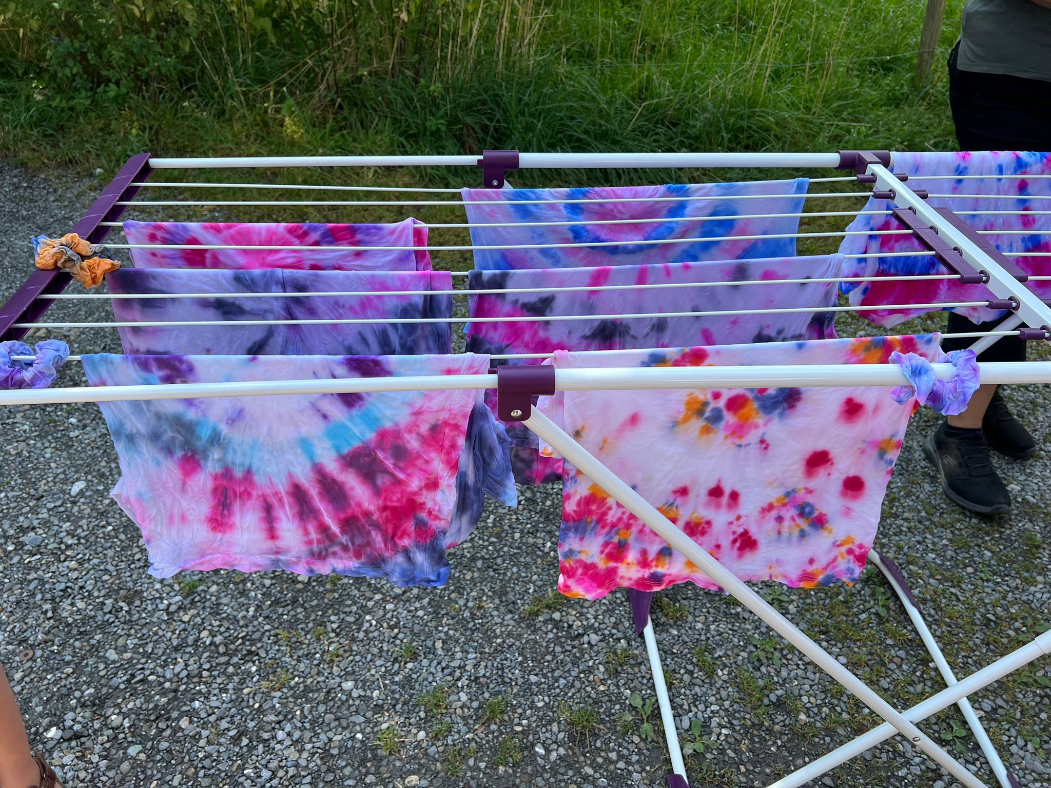 Batikshirt färben immer wieder ein beliebter Kurs