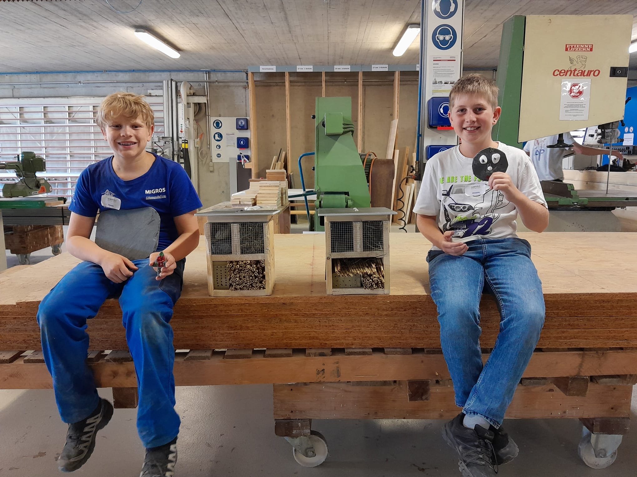 Besuch bei der Firma Gemperle