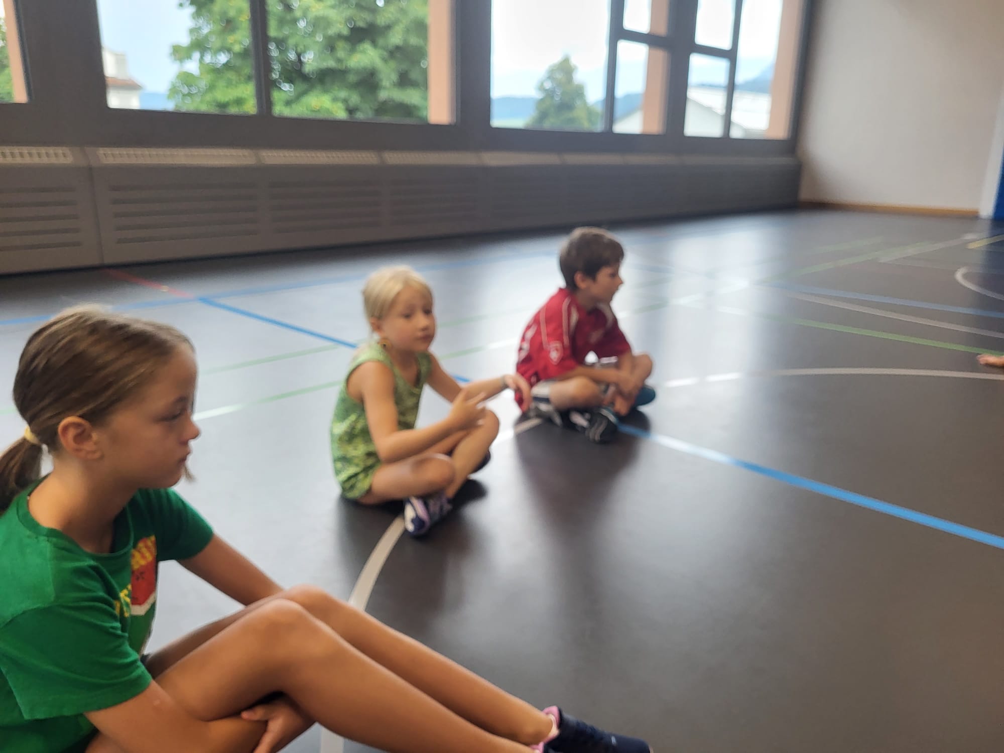 Spiel und Spass in der Turnhalle
