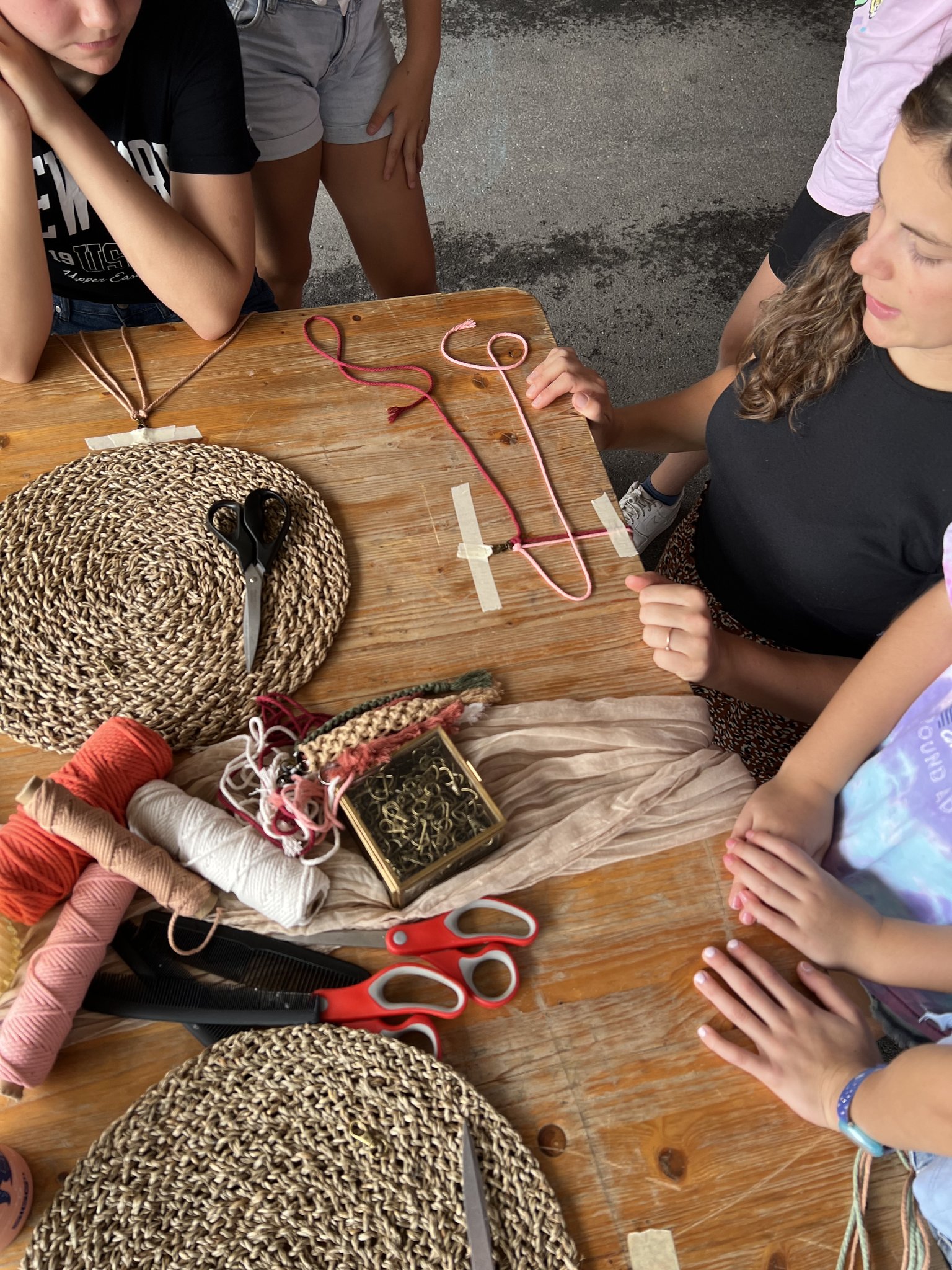 Makramee Schlüsselanhänger