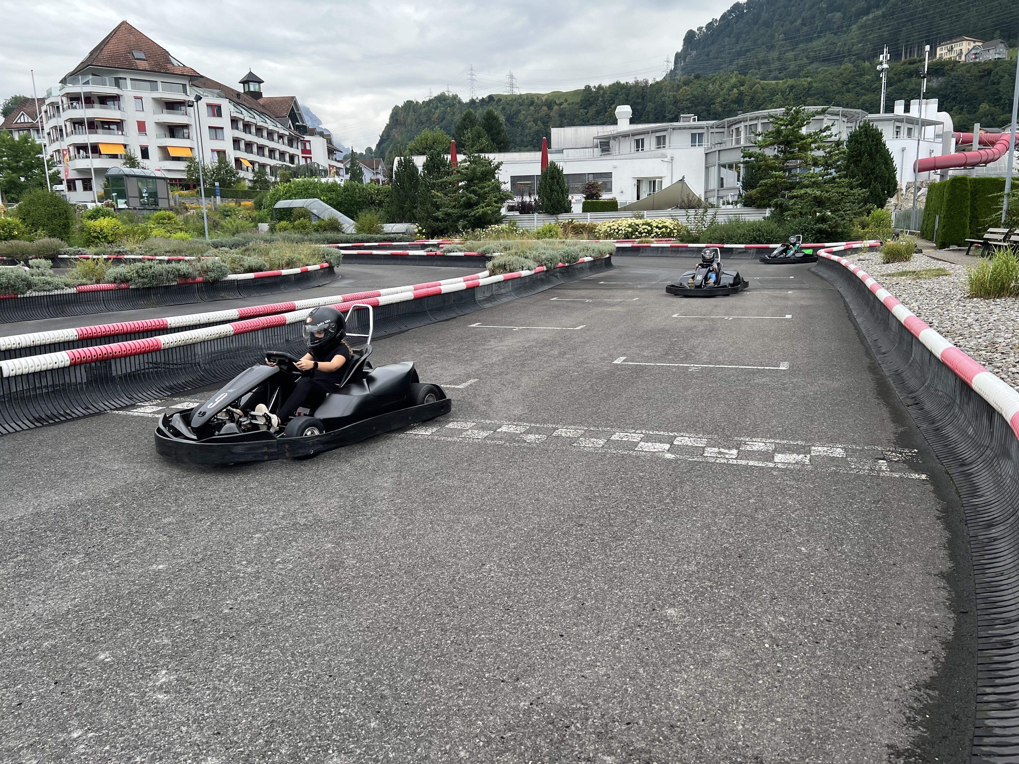 Elektro-Karts in Morschach