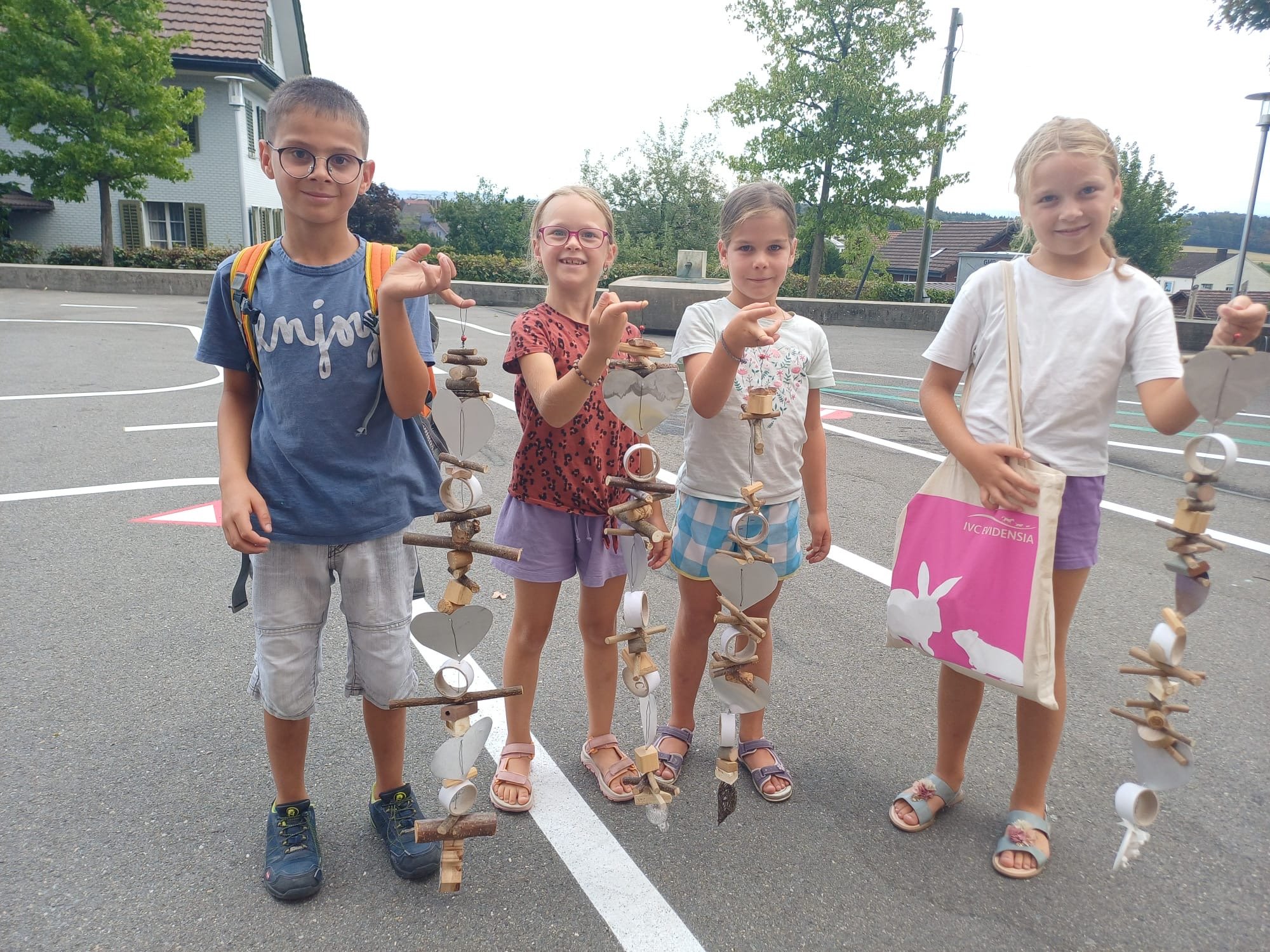Sommergirlande basteln
