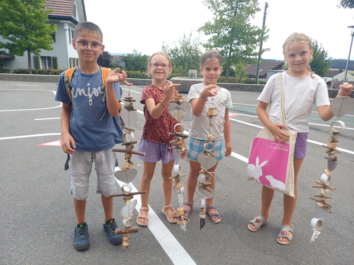 Sommergirlande basteln