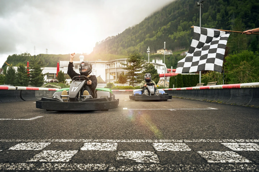 Gokart fahren für Gross und Klein 