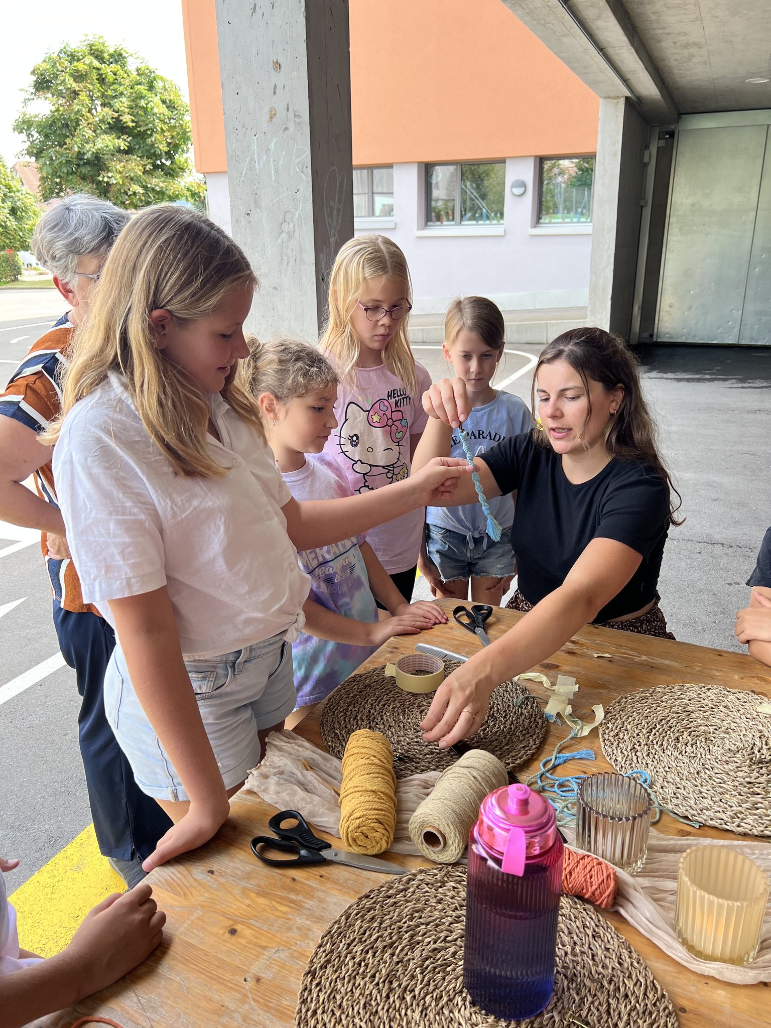 Makramee Schlüsselanhänger