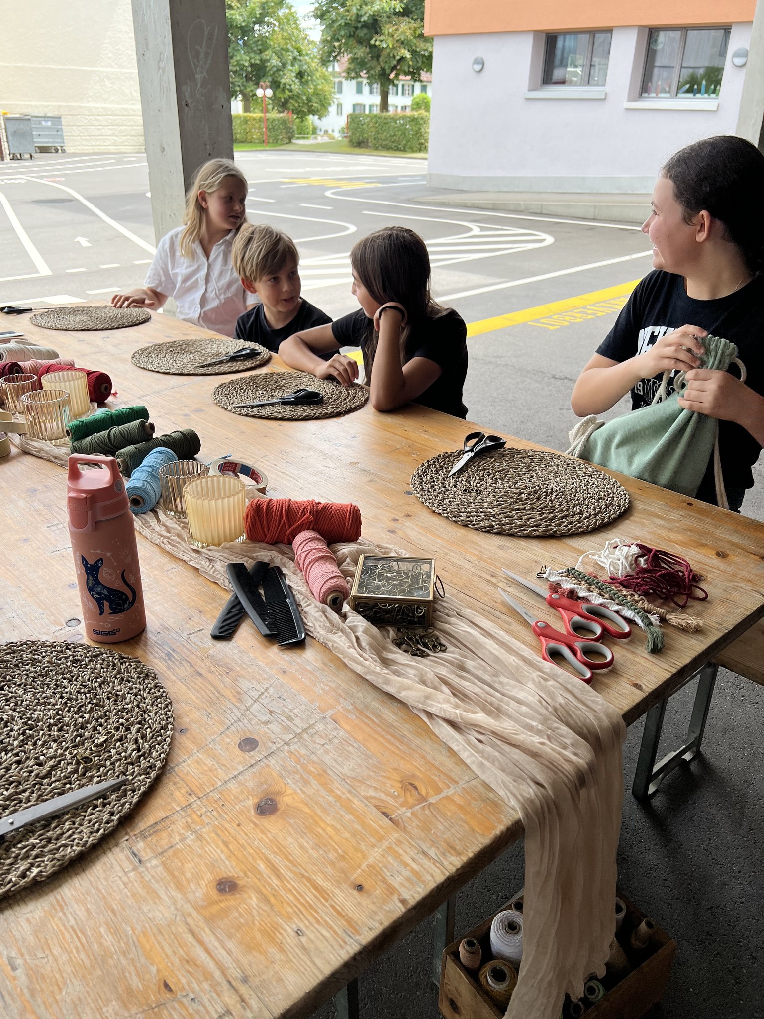 Makramee Schlüsselanhänger