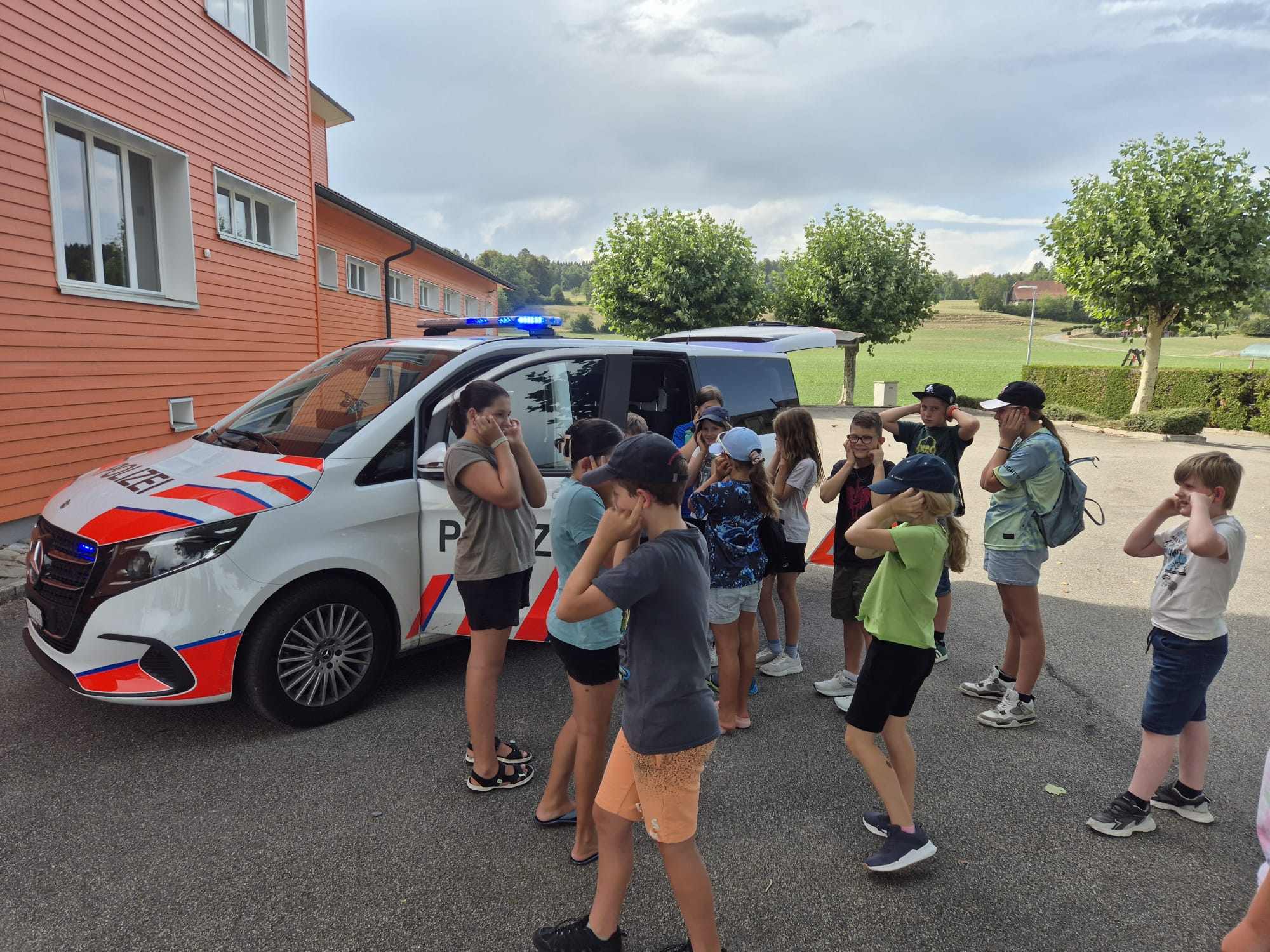 Besuch der Polizei