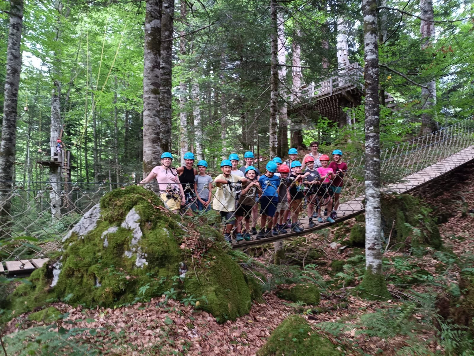 Besuch im Seilpark Melchsee Frutt
