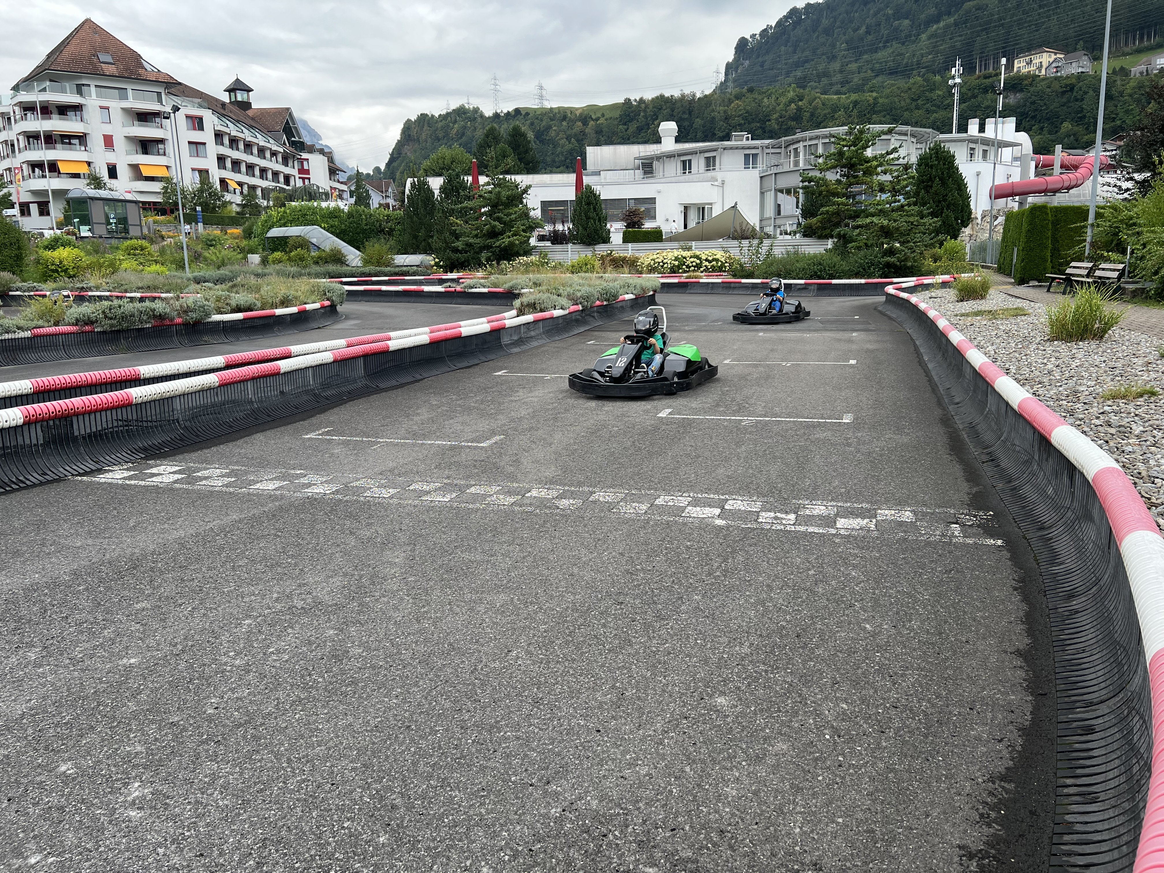 Elektro-Karts in Morschach