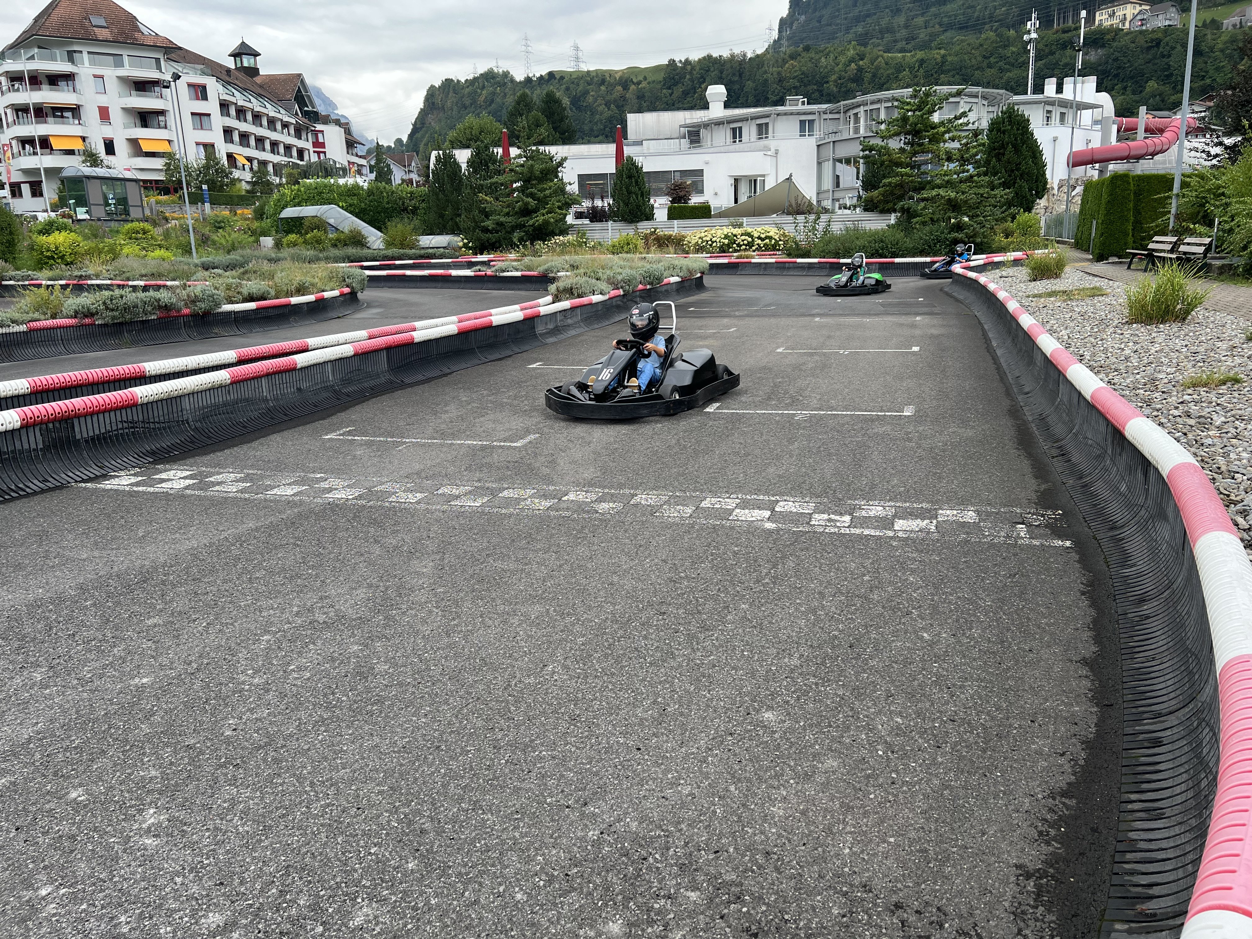 Elektro-Karts in Morschach